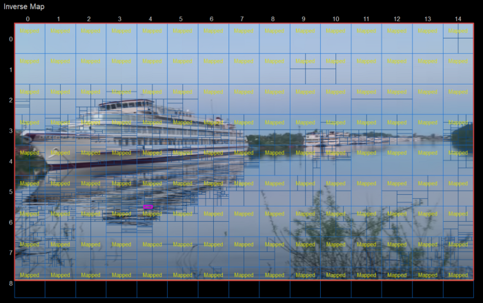 pic 12. VQ Analyzer ver.5.4. Inverse Map Mode.