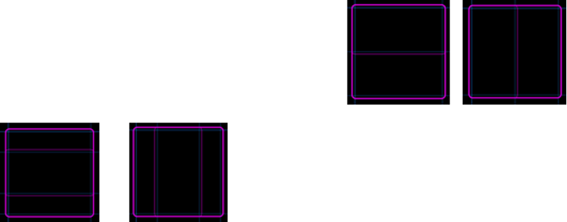 vertical and horizontal binary splitting 